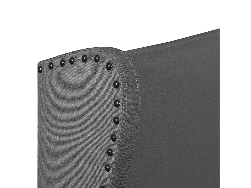 Lit Design Grande Tête De Lit Master - Couleurs - Gris, Tailles - 180x200