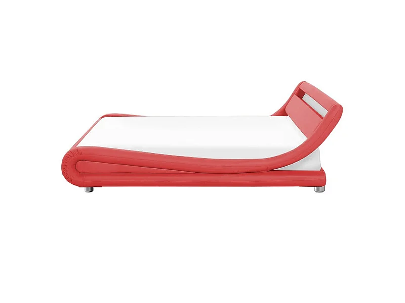 Lit Led Design Julio - Couleurs - Rouge, Tailles - 160x200