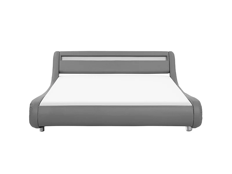 Lit Led Design Julio - Couleurs - Gris, Tailles - 160x200