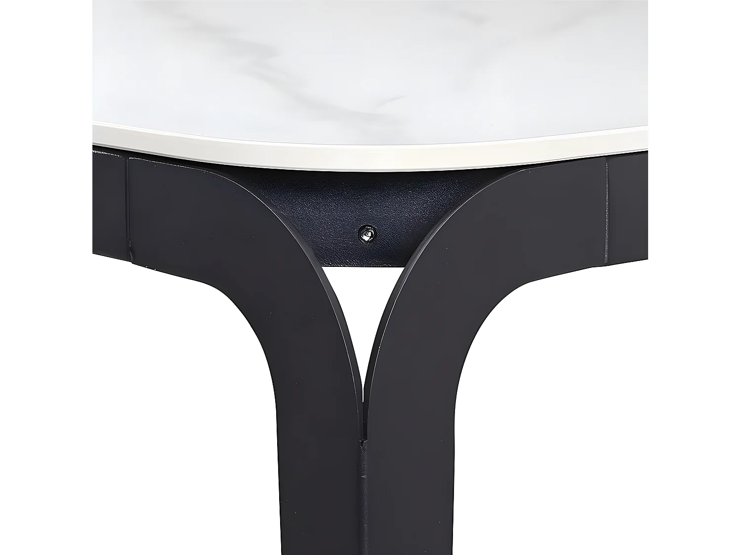 Table À Manger Céramique Effet Marbre Blanc Bexter