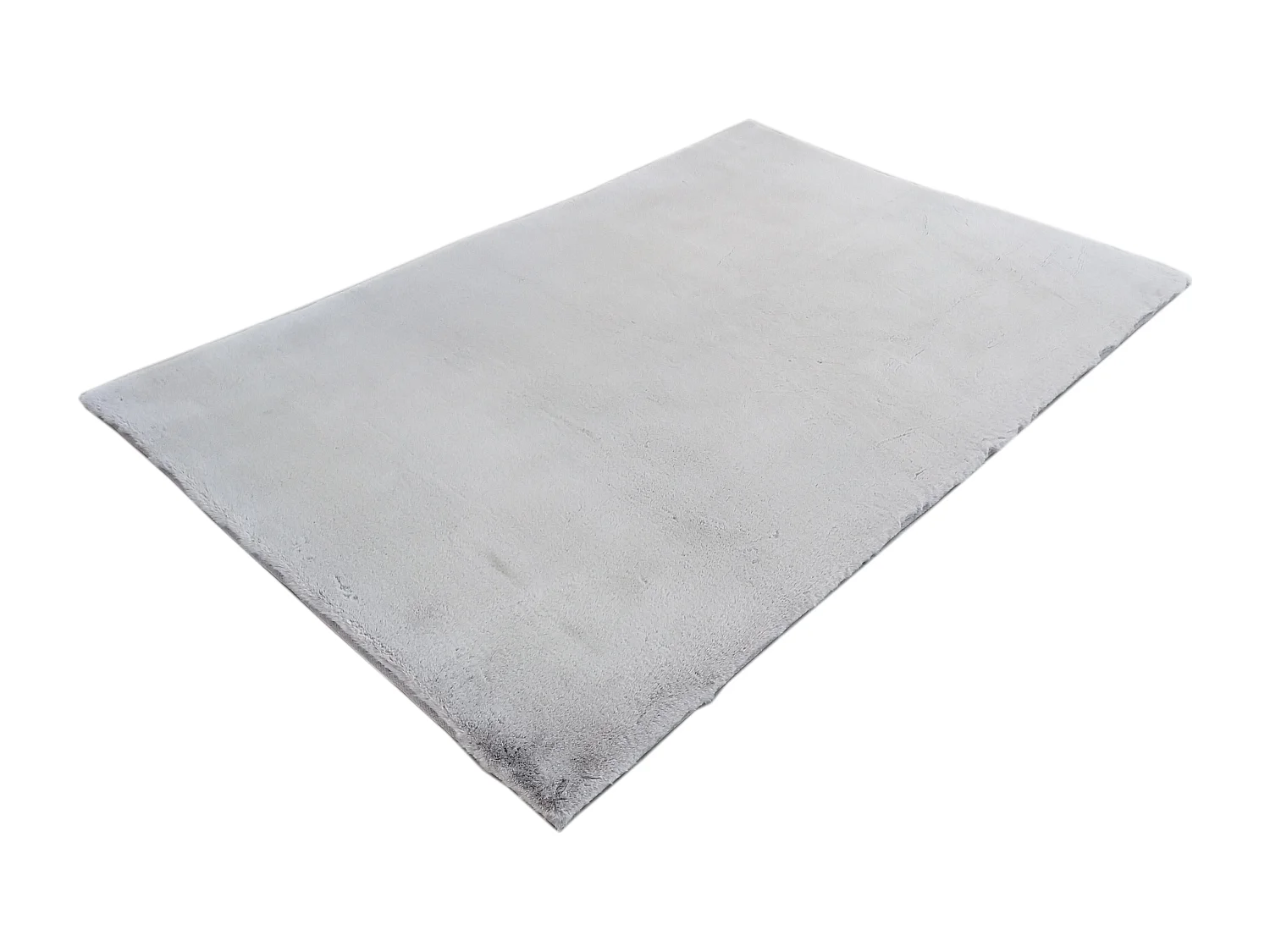 Langhåret shaggy-teppe med pelseffekt - 160 x 230 cm - Grå - BUNNY