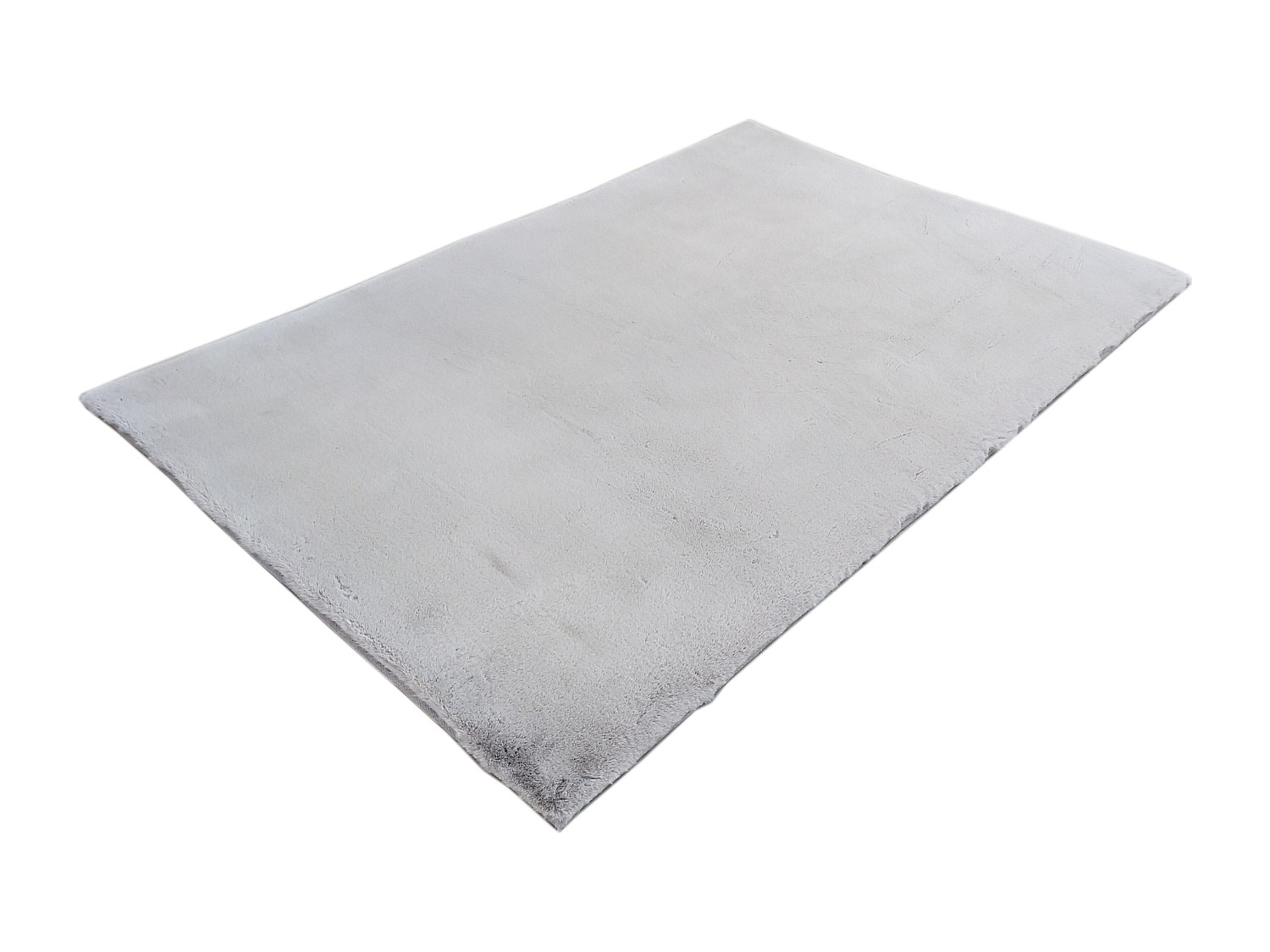 Hochflorteppich in Pelz-Optik - 160 x 230 cm - Grau - BUNNY günstig online kaufen