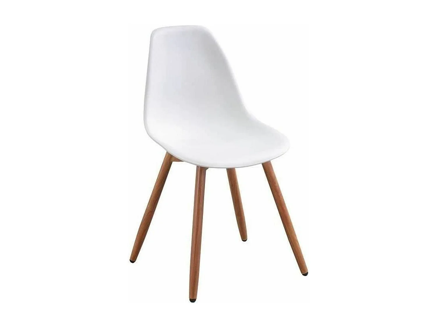 Lot de 4 chaises de jardin polypropylene - 50 x 55 x 85,5 cm