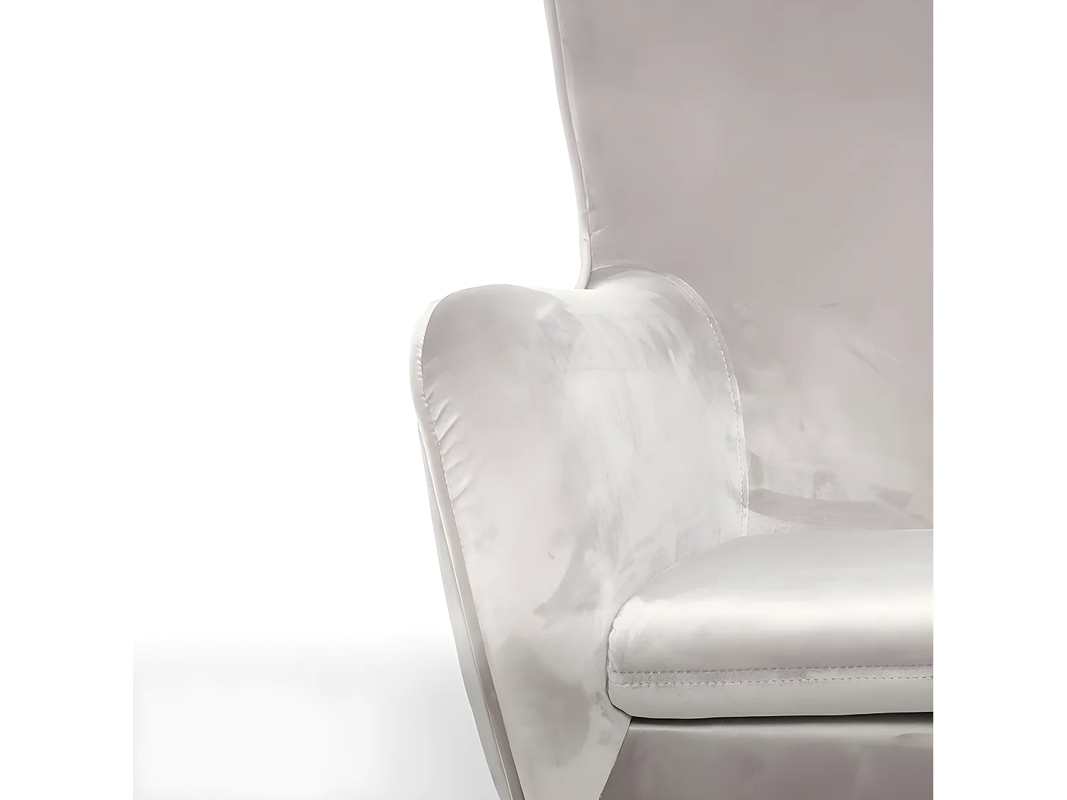 Fauteuil En Velours Design Zola - Couleurs - Taupe