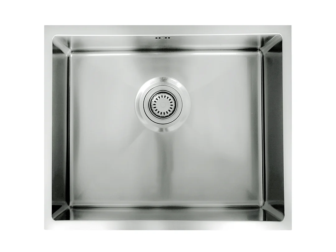 Luisa évier 1 cuve seule 55x45 en inox - Essebagno