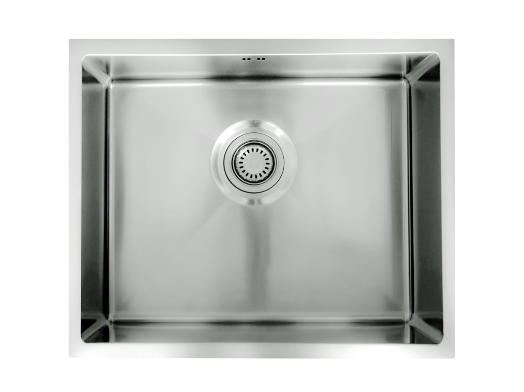 Luisa Fregadero 1 seno grande 55x45 en acero inoxidable Essebagno