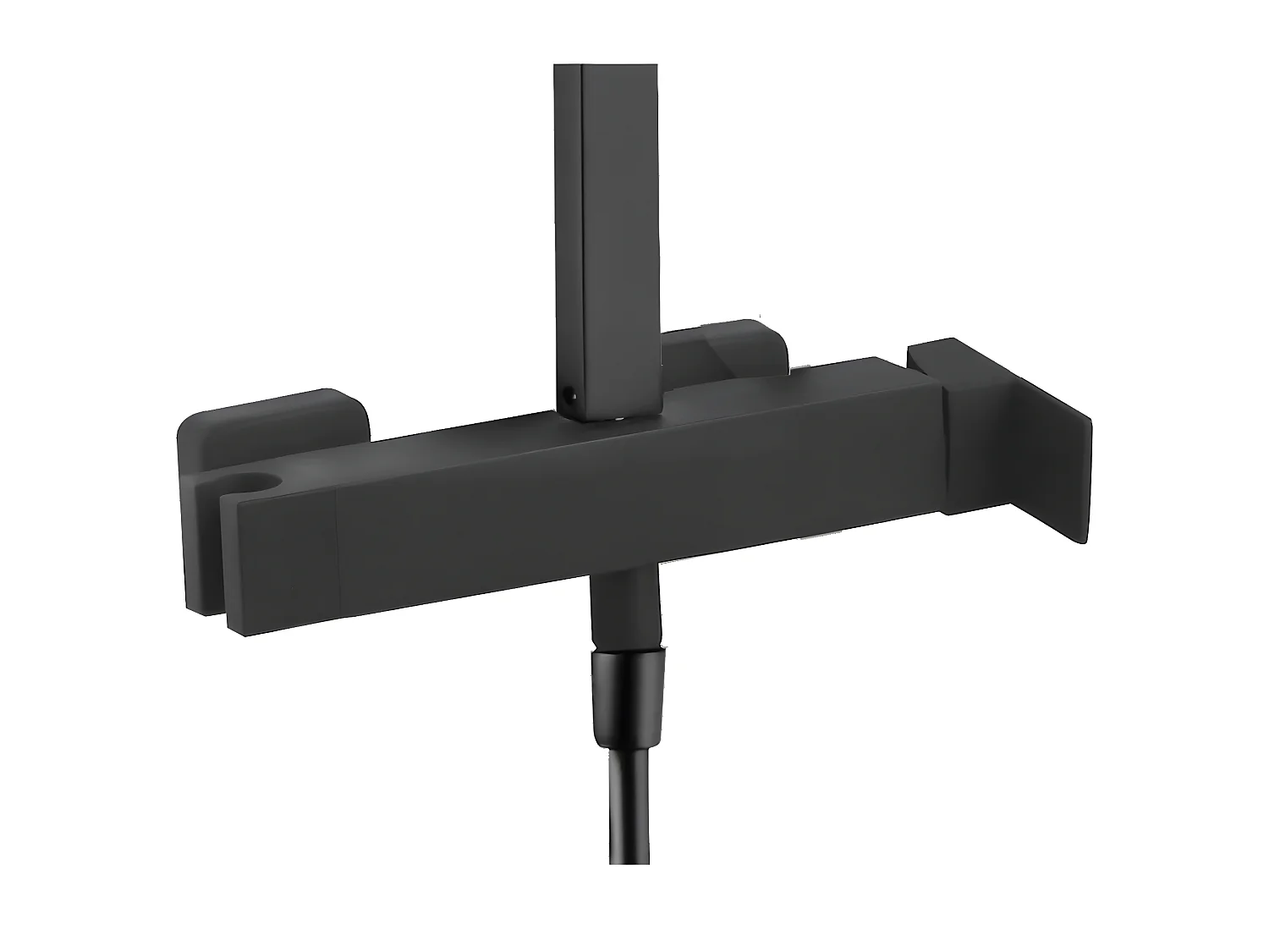 Kiara Duschsäule Mechanische schwarz Essebagno