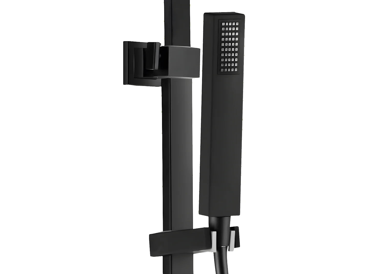 Kiara Duschsäule Mechanische schwarz Essebagno