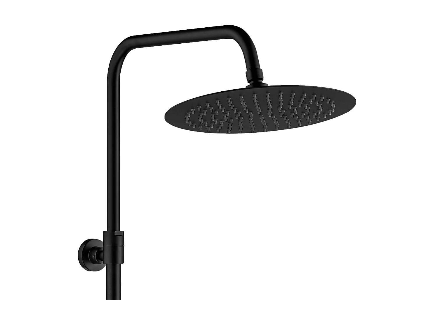 Luisa colonne de douche mécanique noire - Essebagno