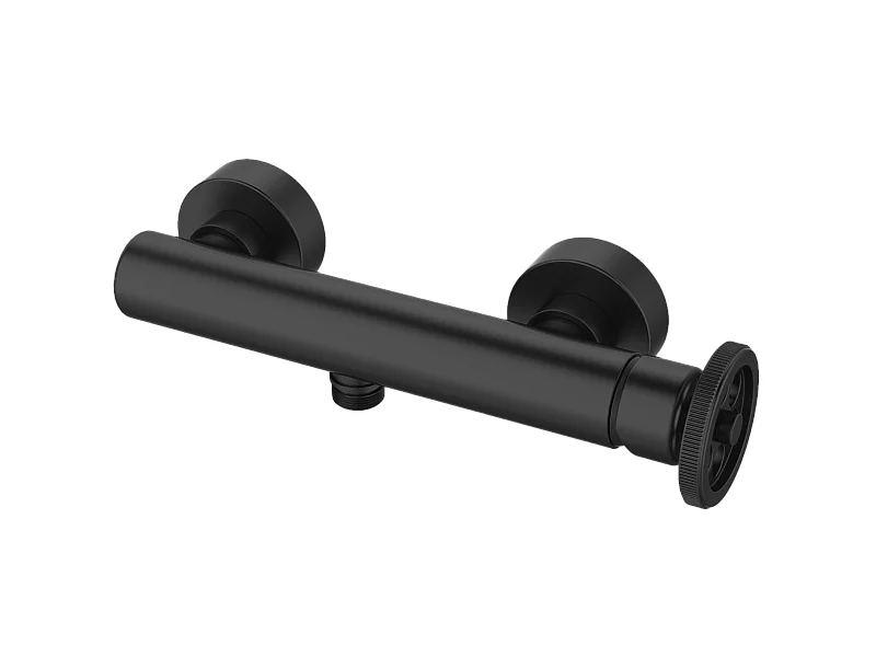 Indus mitigeur douche mécanique noir - Essebagno