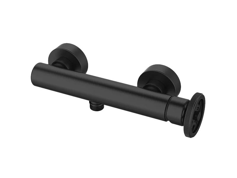 Indus mitigeur douche mécanique noir - Essebagno