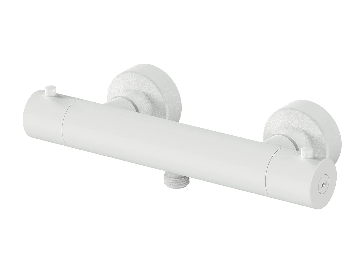 Luisa thermostatische douchekraan wit - Essebagno