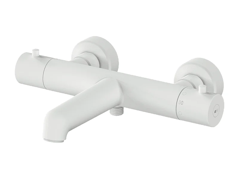 Luisa mezclador termostático para bañera-ducha blanco Essebagno