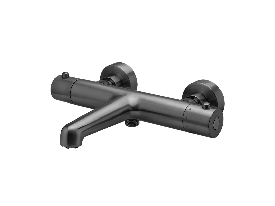 Luisa miscelatore termostatico vasca-doccia grigio metallizzato Essebagno