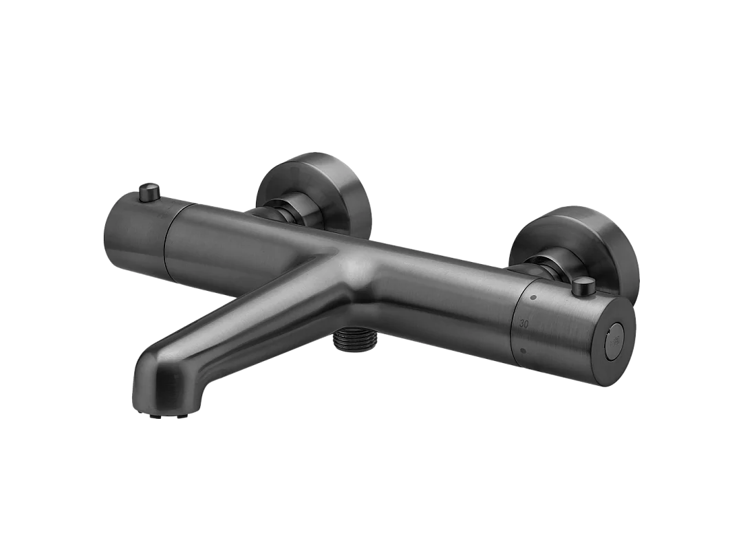 Luisa misturador termostático para banheira/duche cinza metálico Essebagno