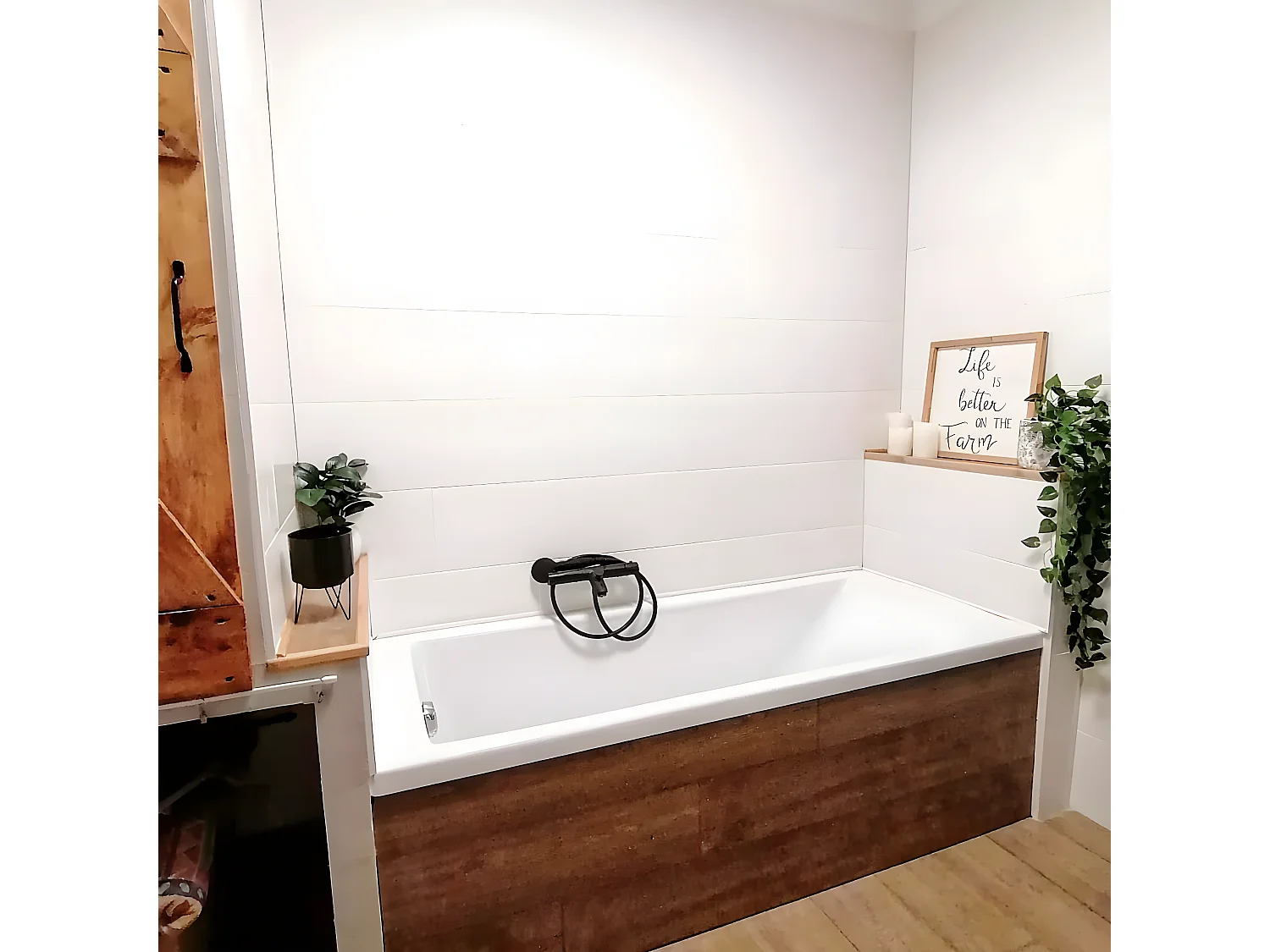 Grifo de baño y ducha Oneo negro Essebagno