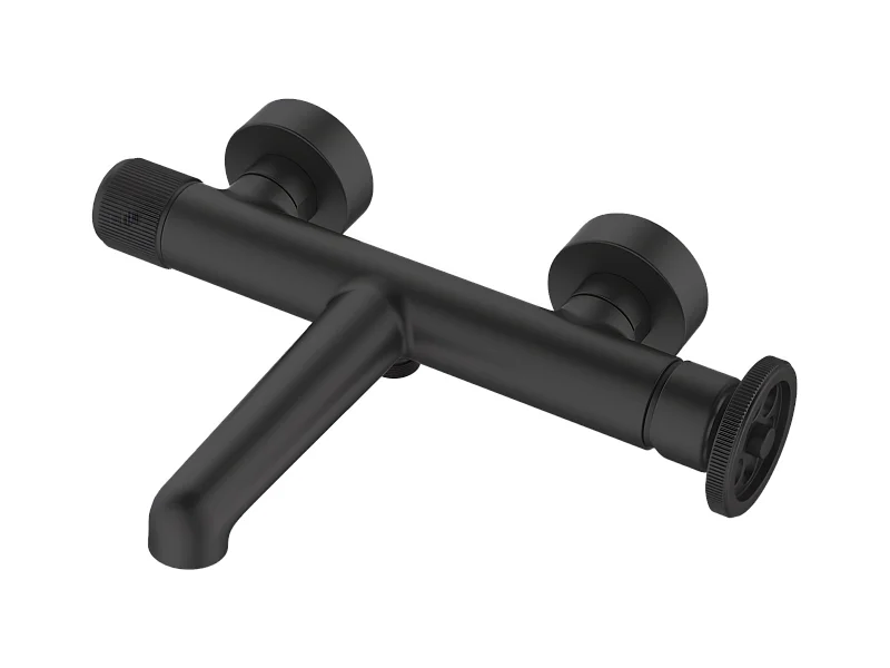 Indus Wannenbatterie schwarz Essebagno