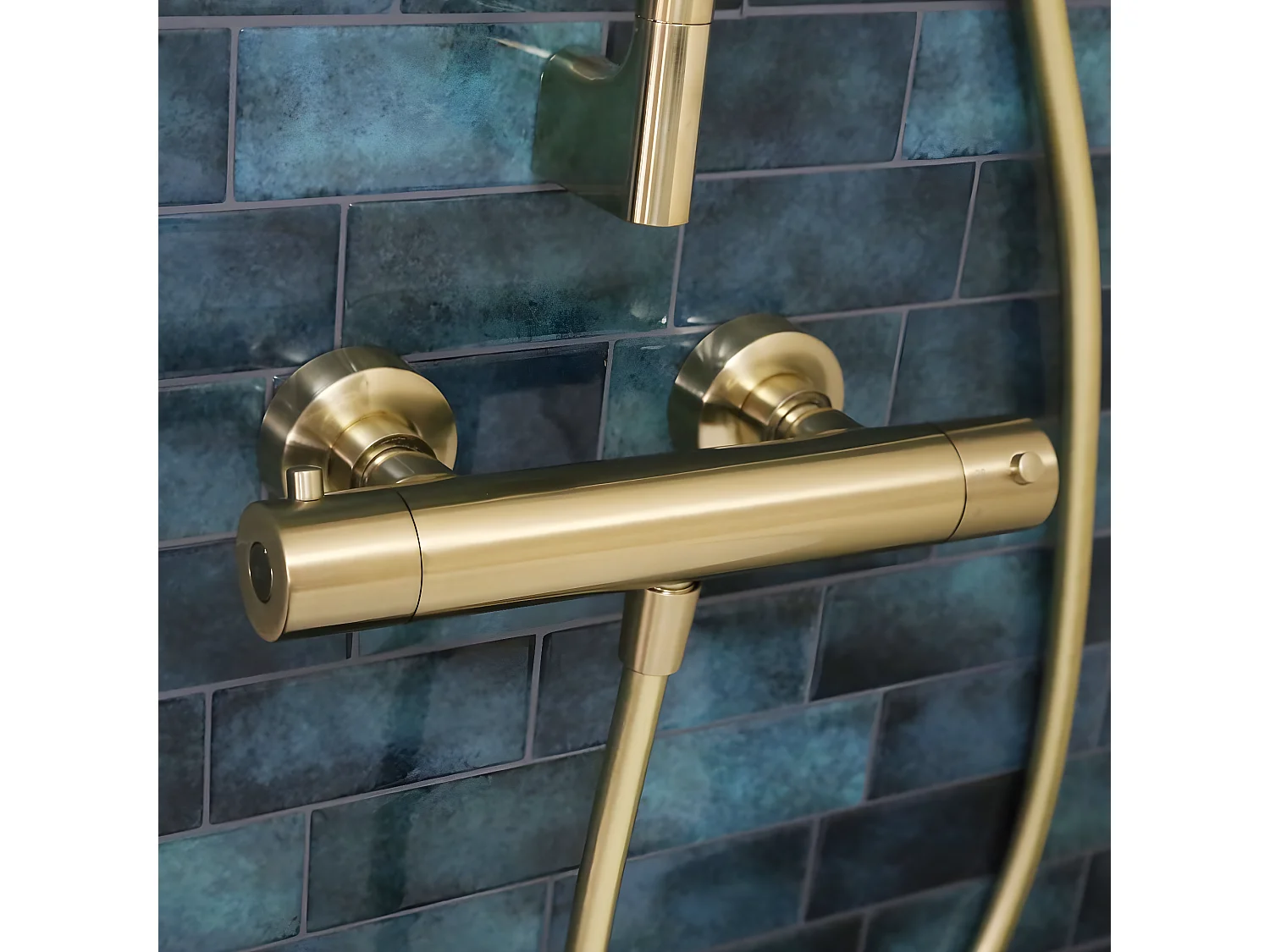 Luisa Thermostat-Duscharmatur, Gold Essebagno