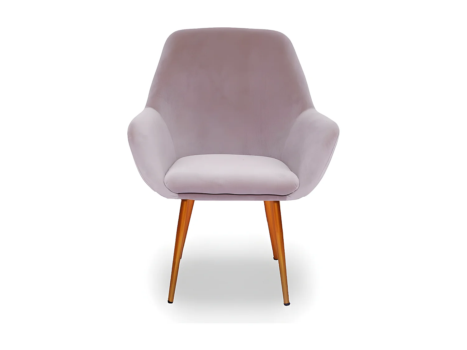 Fauteuil Scandinave Baoba Velours - Couleurs - Velours Taupe