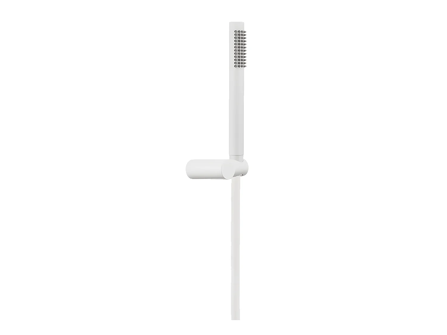 Luisa combiné support de douche blanc 3 pièces - Essebagno