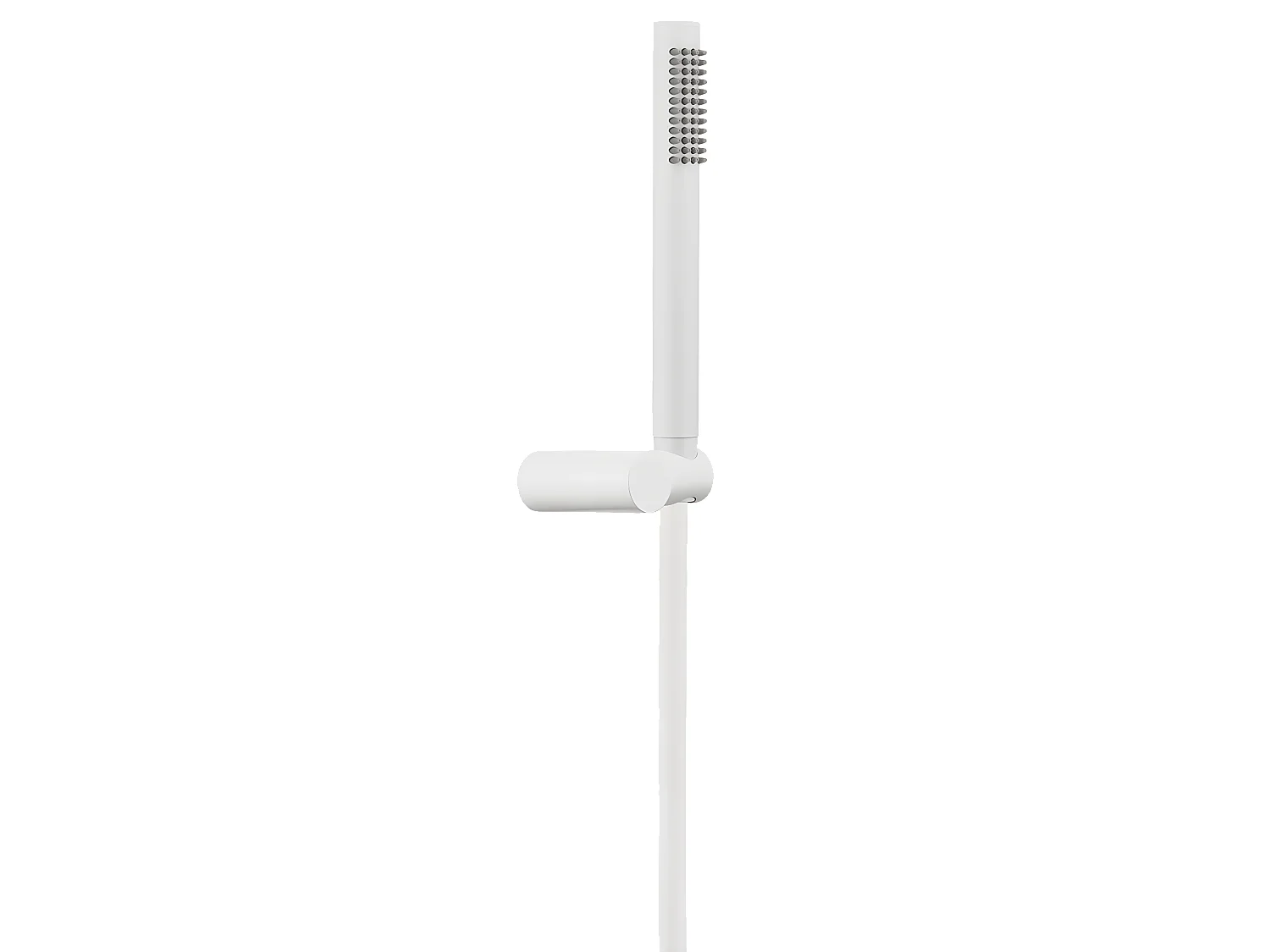 Luisa combiné support de douche blanc 3 pièces - Essebagno