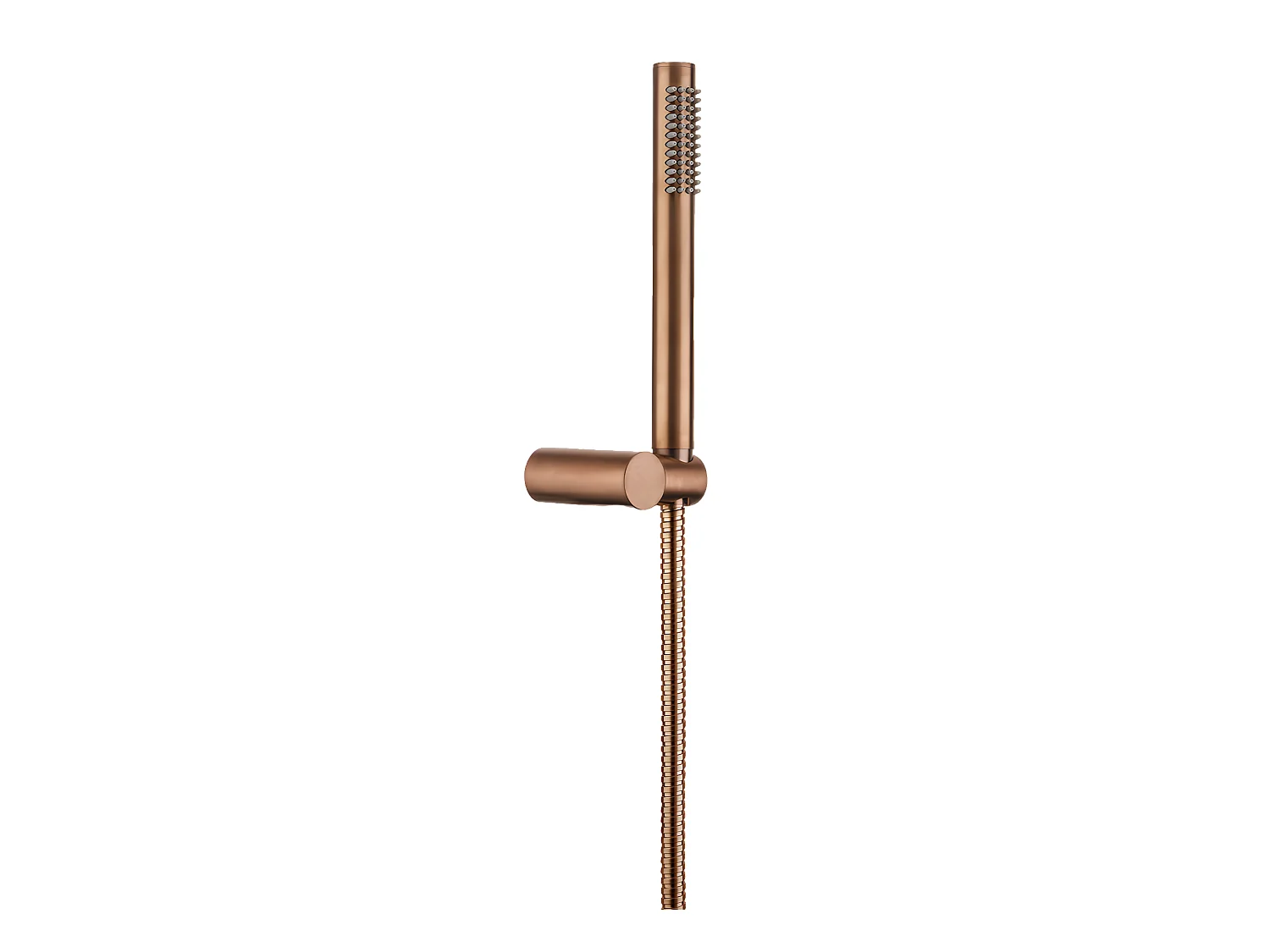 Luisa combiné support de douche cuivre brossé 3 pièces - Essebagno
