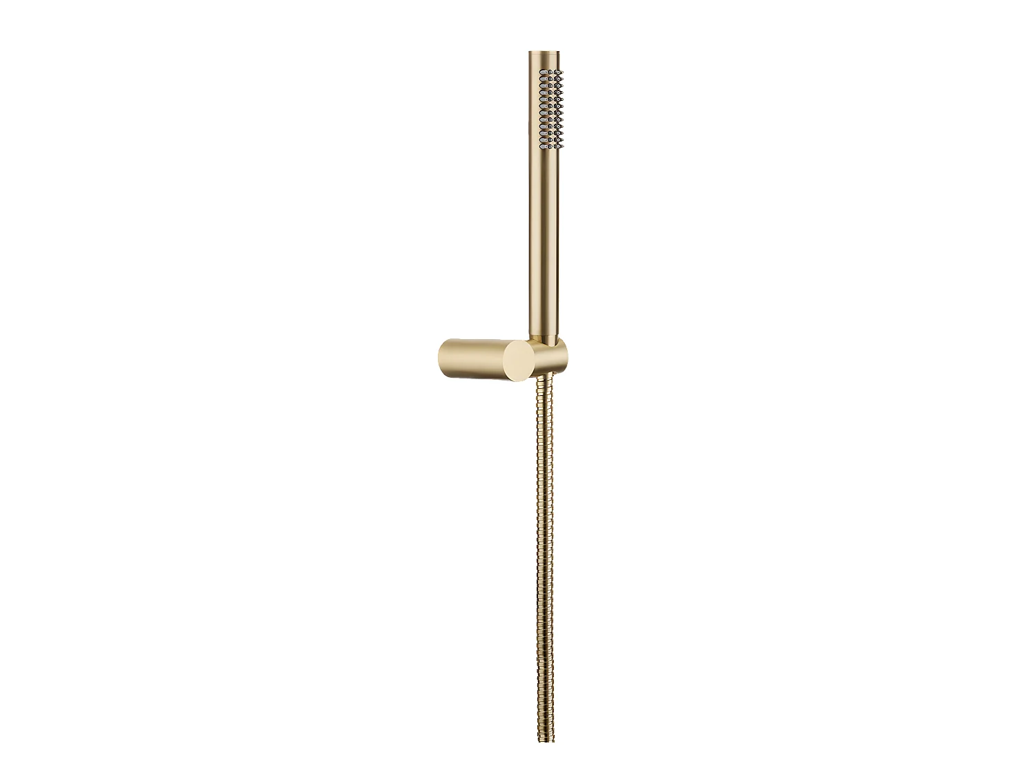 Luisa combiné support de douche or brossé 3 pièces - Essebagno