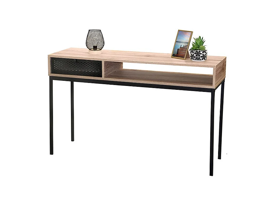 Console 1 porte grillage 1 niche Soho