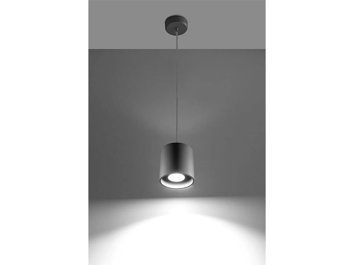 Lampa wisząca ORBIS 1 szara