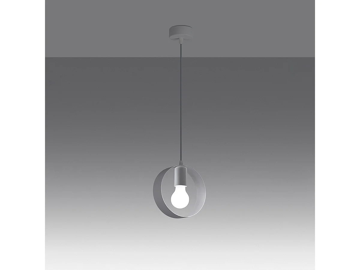 Sollux Titran Suspension Slim Plafonnier Blanc