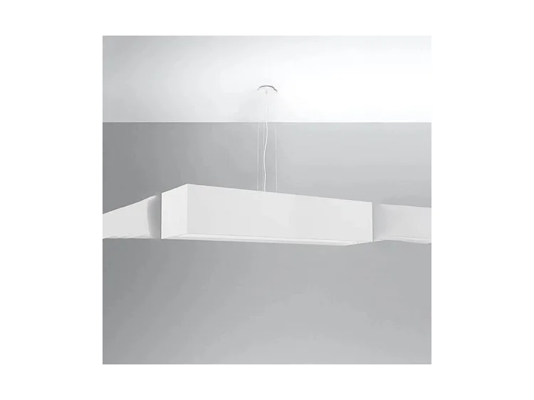 Sollux SANTA Suspension Barre Linéaire Blanc 5x E27