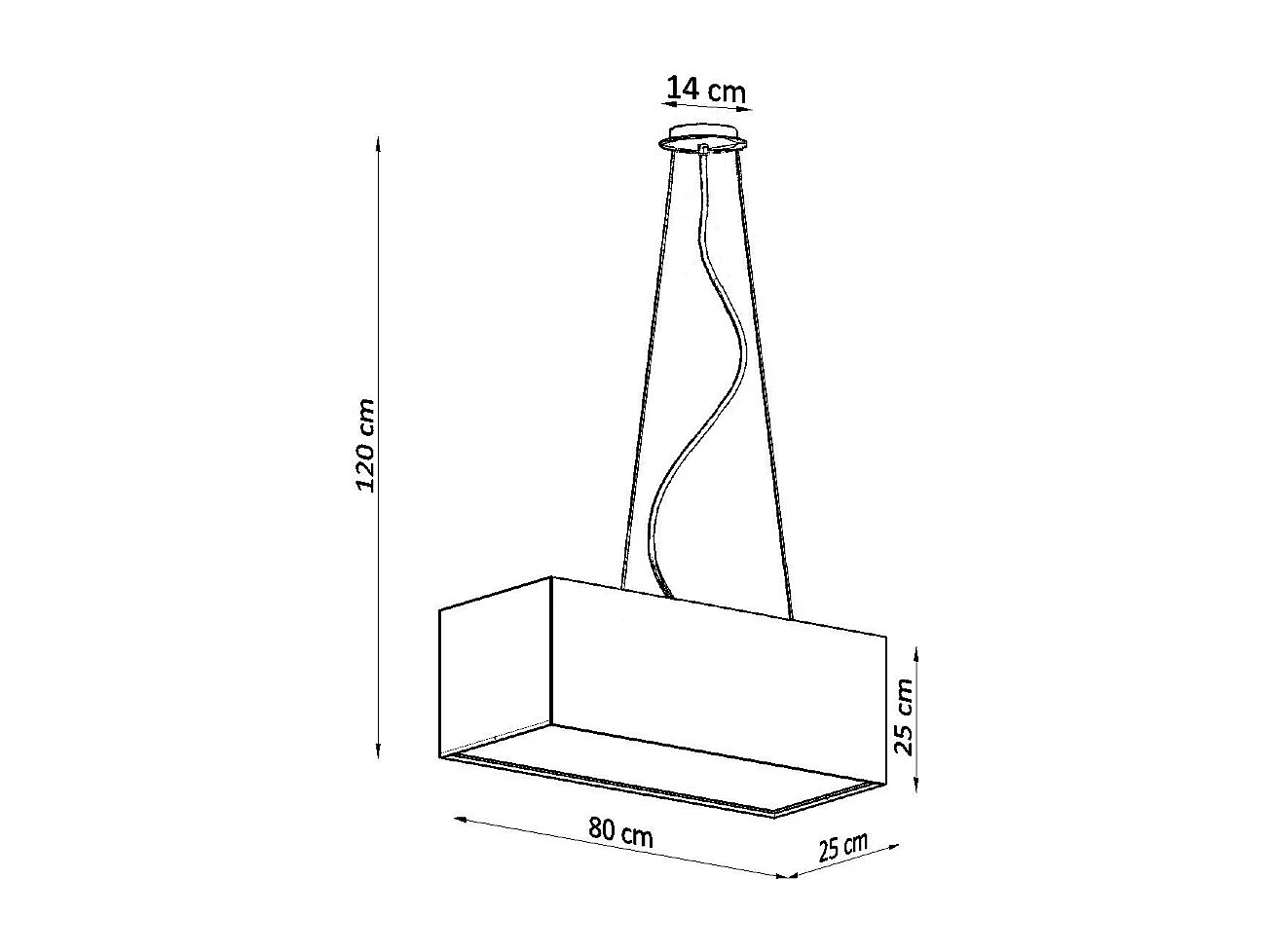 Bar Pendelleuchte White 3x E27 Bar Pendelleuchte Weiß 3x E27