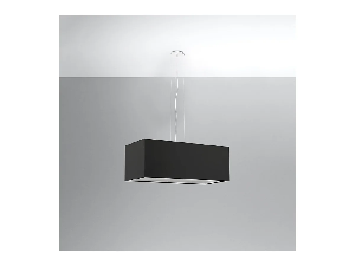 Sollux SANTA Suspension Bar Noir 3x E27