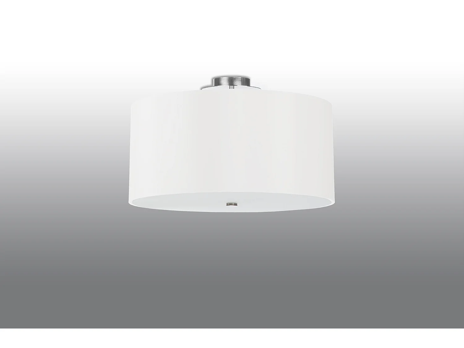 Sollux OTTO Plafonnier Cylindrique Blanc 50cm E27