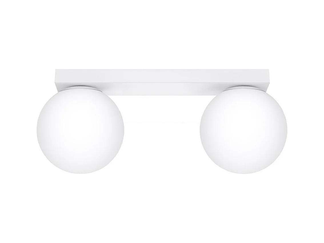 Sollux Yoli Plafonnier Globe Blanc