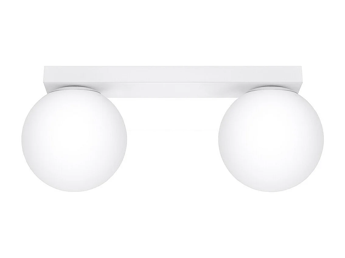 Sollux Yoli Plafonnier Globe Blanc
