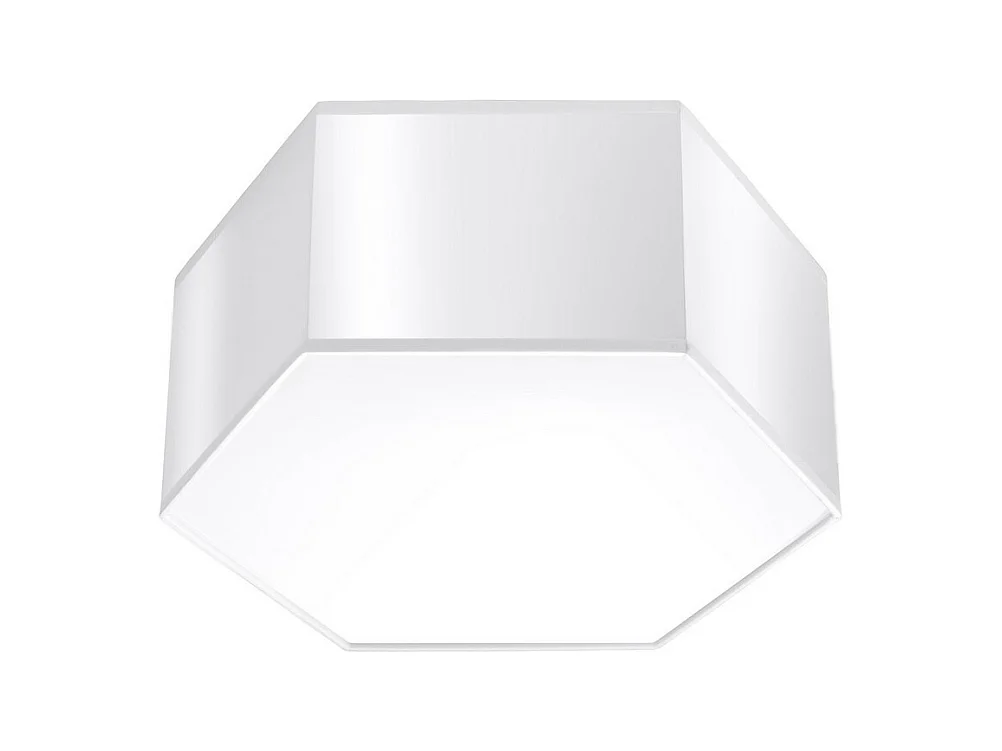 Sollux Lighting Sunde Plafonnier décoratif encastré, blanc, 13,5 cm