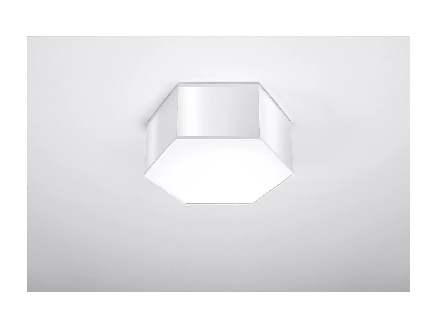 Sollux Lighting Sunde Plafonnier décoratif encastré, blanc, 13,5 cm