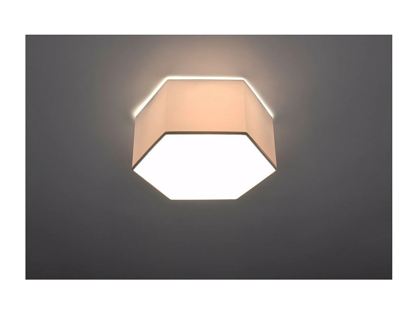 Sollux Lighting Sunde Plafonnier décoratif encastré, blanc, 13,5 cm