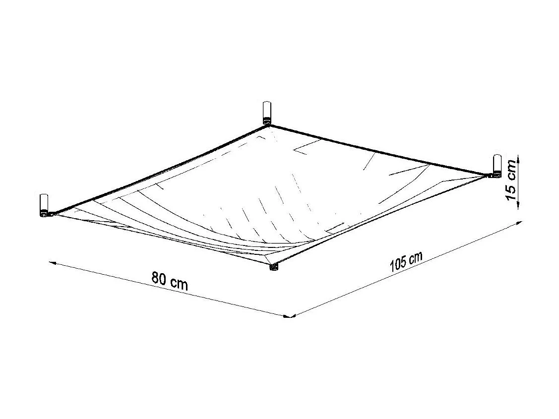 Sollux LUNA Tissu Décoratif Encastré Blanc Clair G13