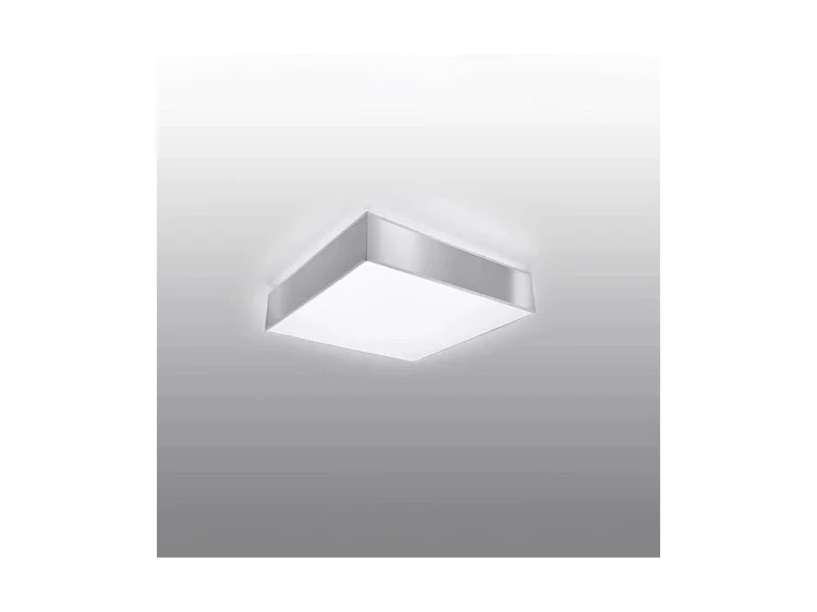Sollux HORUS Encastré Carré Gris Clair 25cm E27