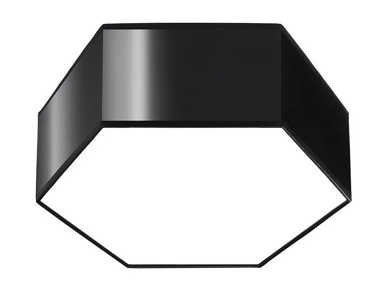 Sollux Lighting Sunde Plafoniera decorativa a filo, nera, 11,5 cm