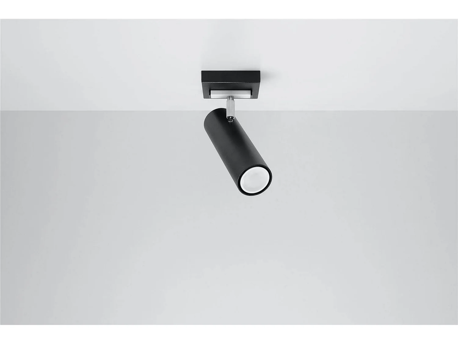 Sollux DIREZIONE - 1 Lichtscheinwerfer Schwarz, GU10