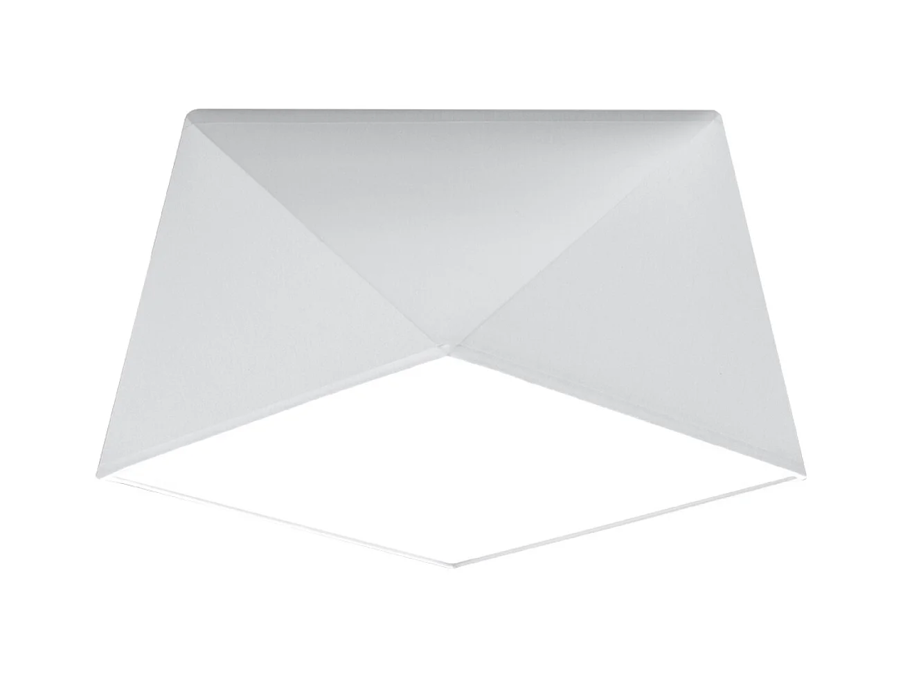 Sollux HEXA Plafonniers Plafonniers Flush Light Blanc E27