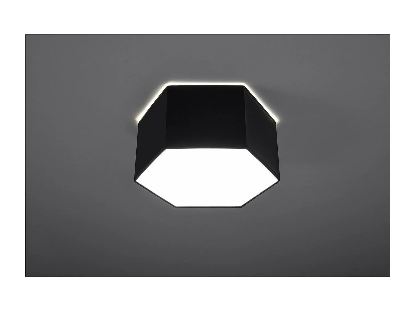 Plafon SUNDE 15 czarny