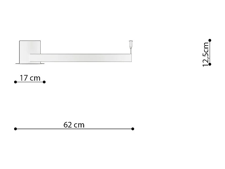 Sollux Lighting Rio Luce LED semi-incasso LED integrata, bianca, 4000K, 3870lm