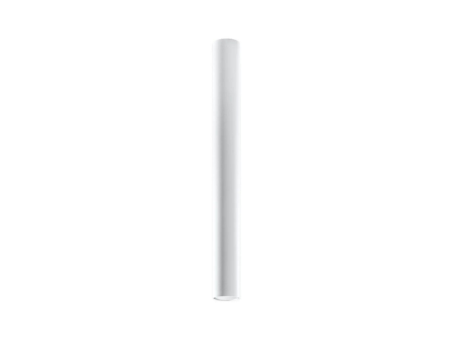Plafondlampen Lagos Modern Van  - 1 Lichtbronnen - L.6 X H.60 Cm - Wit