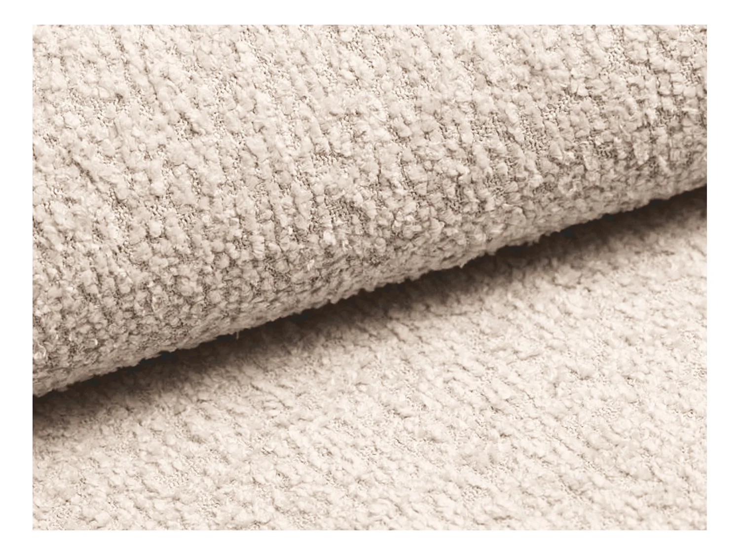 3-zits slaapbank van teddy stof - Beige - AMELIA van PASCAL MORABITO