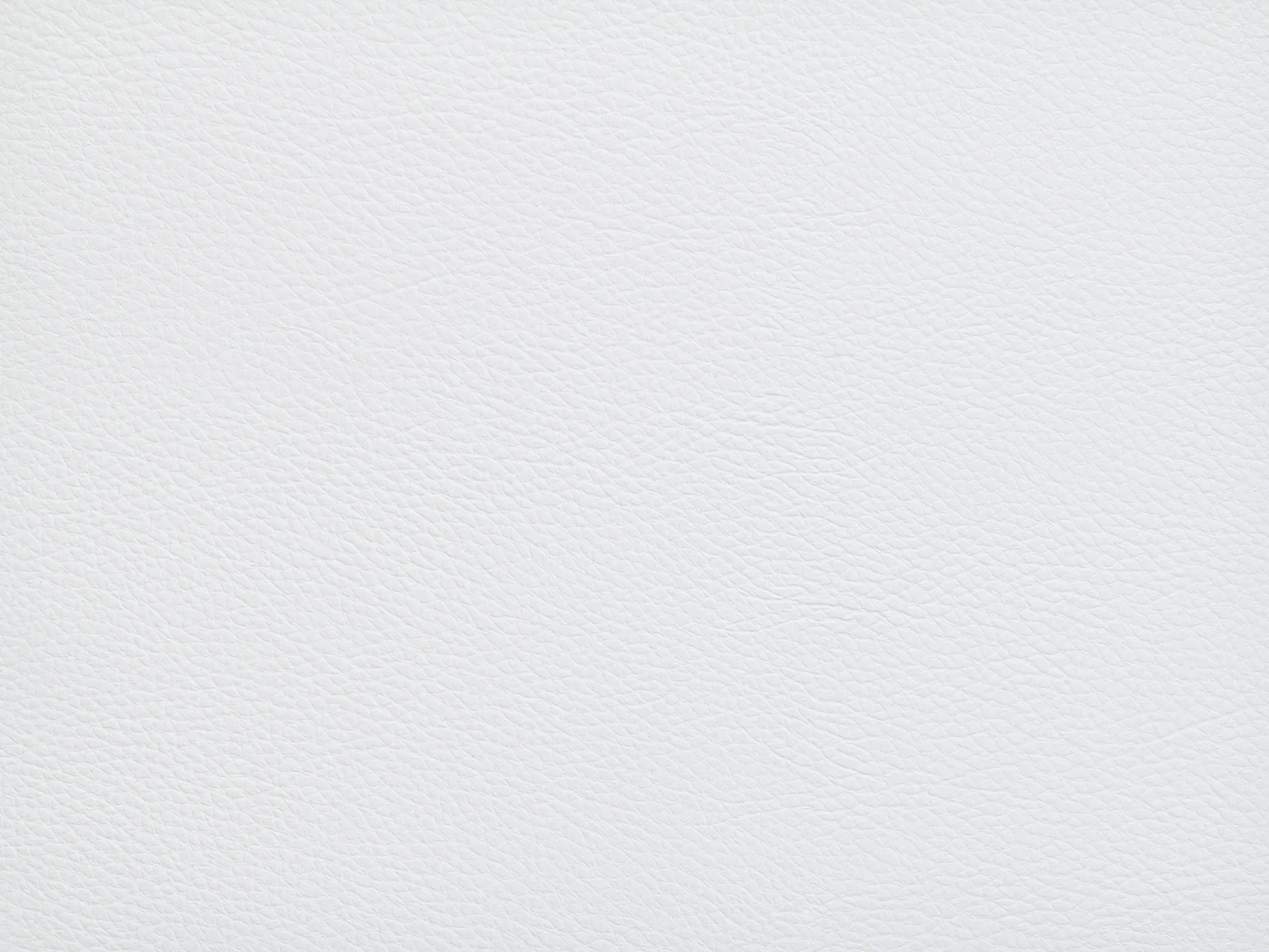 Lot de 6 chaises - Simili et acier chromé inoxydable - Blanc - CALY