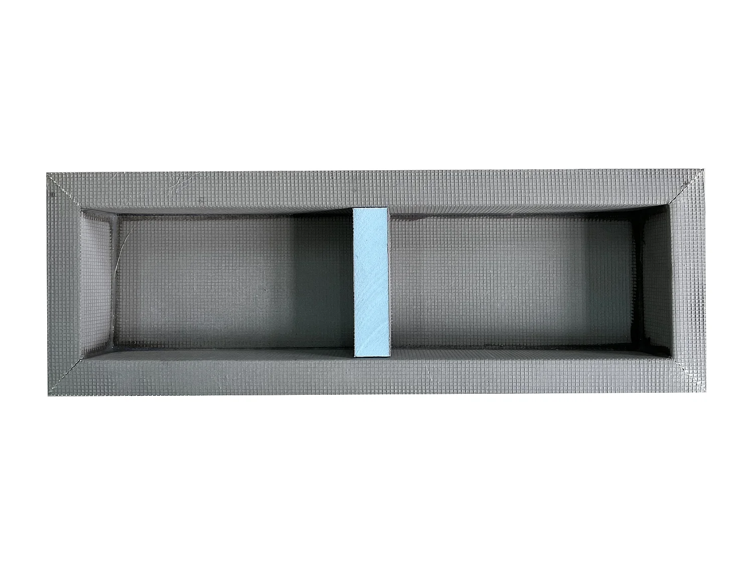 Nicho de chuveiro de encastrar e pronto a azulejar com 1 prateleira, 31 x 91 cm - KLARA